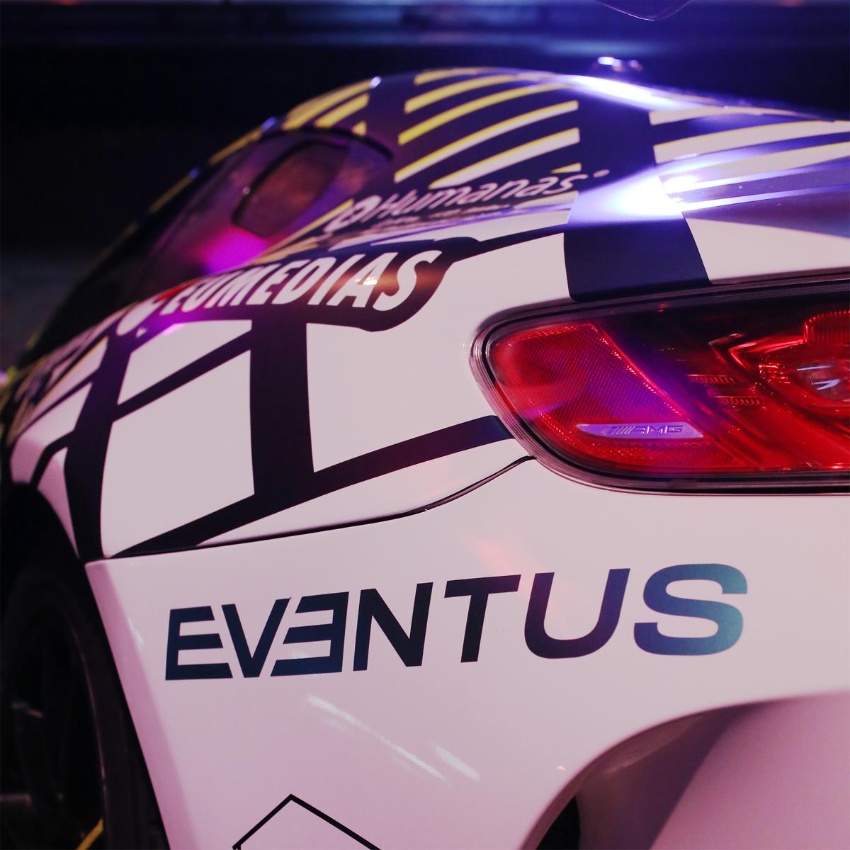 EVENTUS Logo auf Rennwagen